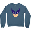 wolverine mask Crewneck Sweatshirt