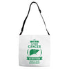 I am a Liver Cancer Survivor - What's Your Superpower? Adjustable Strap Totes