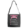 technician's wife Adjustable Strap Totes