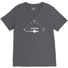 low patience warning  funny V-Neck Tee