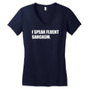 sarcasmo Women's V-Neck T-Shirt