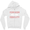 Feminism Means Equality Zipper Hoodie