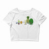mean fruit Crop Top