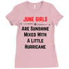 June Girls Ladies Fitted T-Shirt