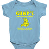 gump's lawn mowing service t shirt Baby Onesie