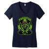 predator gym Women's V-Neck T-Shirt