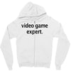 video game expert t shirt 3xl funny xbox ps3 nerdy geeky wii cod snipe Zipper Hoodie