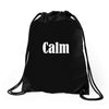 calm Drawstring Bags