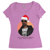 i was the nizzle before chrismizzle and all through the hizzle Women's Triblend Scoop T-shirt
