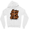 halloween ghost Zipper Hoodie