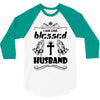 I Am One Blessed Husband 3/4 Sleeve Shirt