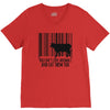 you can't love animals and eat them too! V-Neck Tee