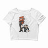 like mother like son Crop Top