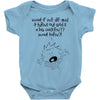 what if we die Baby Bodysuit