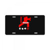 hadouken ryu License Plate