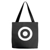 bullseye sticker vinyl decal Tote Bags