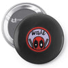 wade&acute;s face Pin-back button