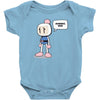 bummer, man Baby Bodysuit