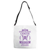I am a Gynecologic Cancer Survivor - What's Your Superpower? Adjustable Strap Totes