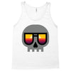 sunset skull Tank Top