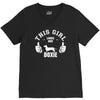 This Girl Loves Her Doxie V-Neck Tee