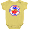 vote for pizza president democrat Baby Bodysuit