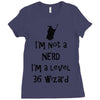 not a nerd (2) Ladies Fitted T-Shirt