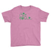 thc pot leaf molecule Youth Tee
