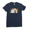 crazy cat lady Ladies Fitted T-Shirt