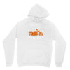 riding with husband Hoodie