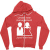 under new management   just married Zipper Hoodie