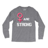 Women's March We Are Strong Long Sleeve Shirts
