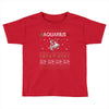 aquarius christmas ugly sweater Toddler T-shirt