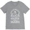 Golfer Gramps V-Neck Tee