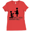 will you love me Ladies Fitted T-Shirt
