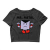 mr. metal Crop Top