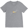 Creation of Adam Pizza, V-Neck Tee