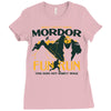 mordor fun run Ladies Fitted T-Shirt