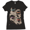 shh, the rat is our patron Ladies Fitted T-Shirt
