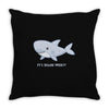 it's shark week y'all Throw Pillow