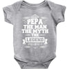 Pepa The Man The Myth The Legend Baby Onesie