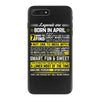 Legends Are Born In April iPhone 7 Plus Case