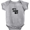 let's make out Baby Onesie