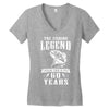The Fishing Legend Reeling Them In For 60 Years V-neck tee