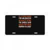 be a strong woman for halloween! License Plate