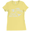 fear no fish Ladies Fitted T-Shirt