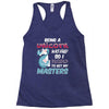 being a unicorn Racerback Tank