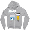 usb i am your father! funny geek computer Zipper Hoodie