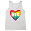 Yes Lgbt Heart Tank Top
