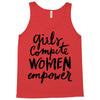 girls compete, women empower Tank Top